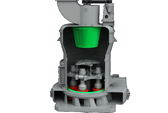 高壓微粉磨原理