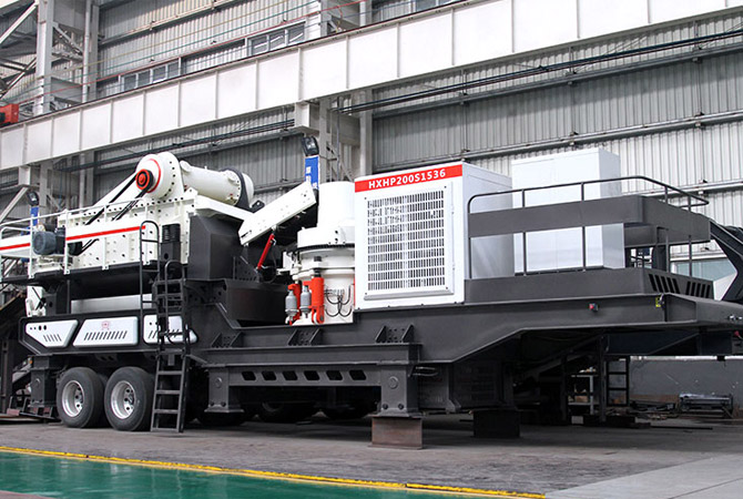 履帶圓錐移動破碎站介紹