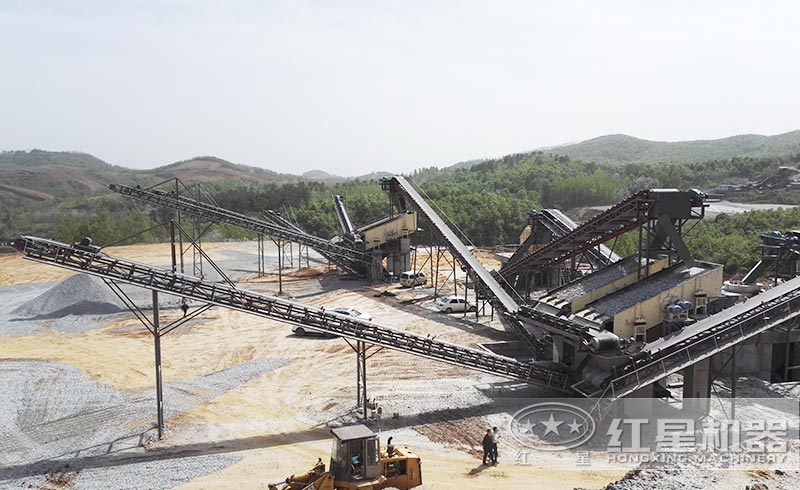 鵝卵石制砂生產線